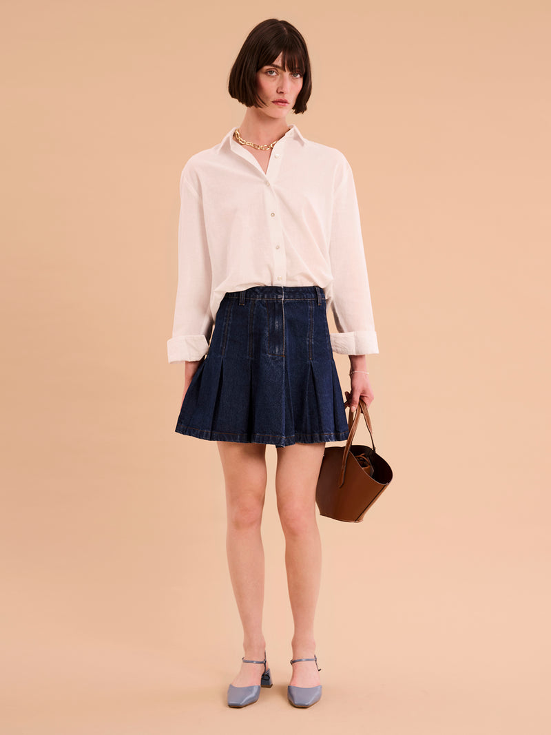 Echo Denim Mini Skirt