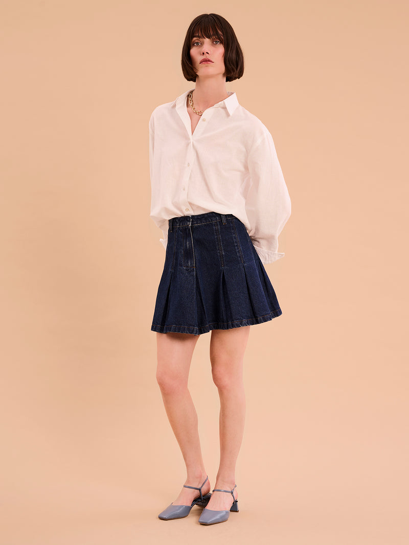 Echo Denim Mini Skirt