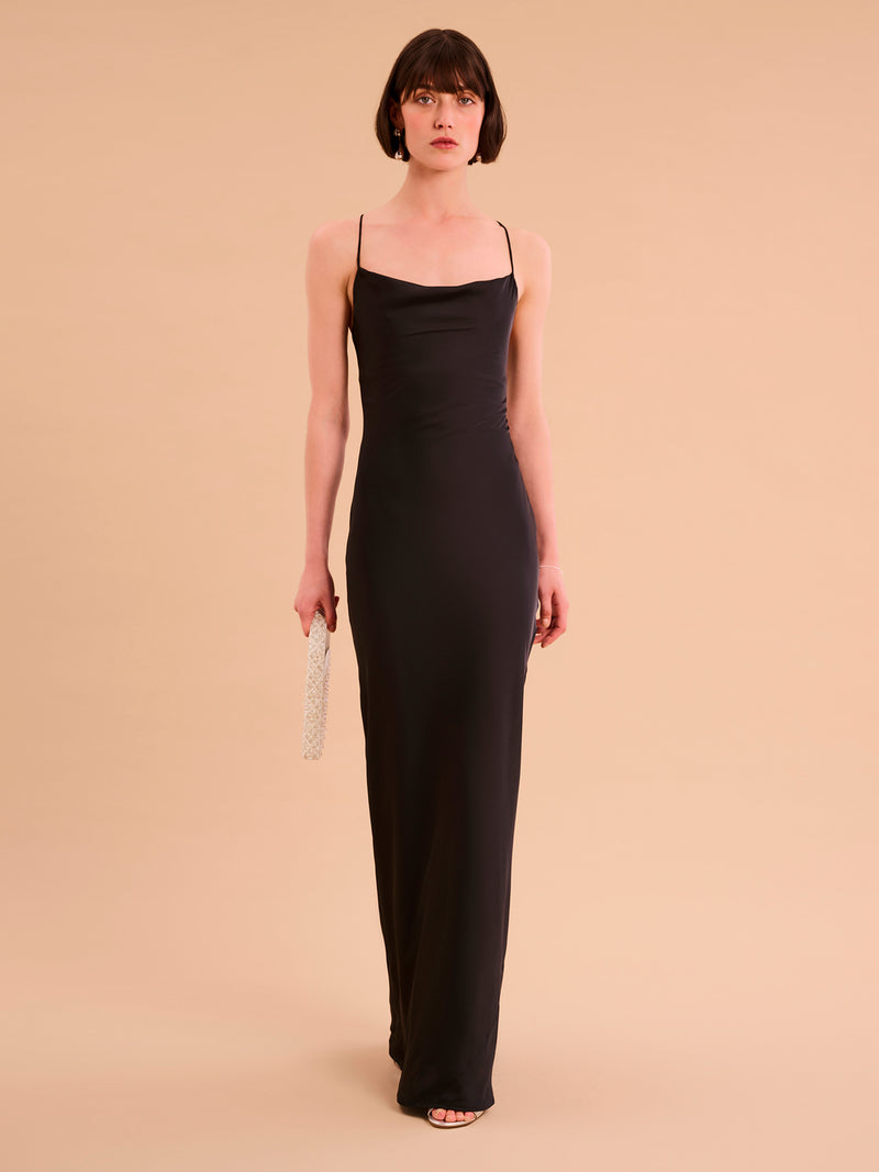 Ginny Maxi Dress in Black