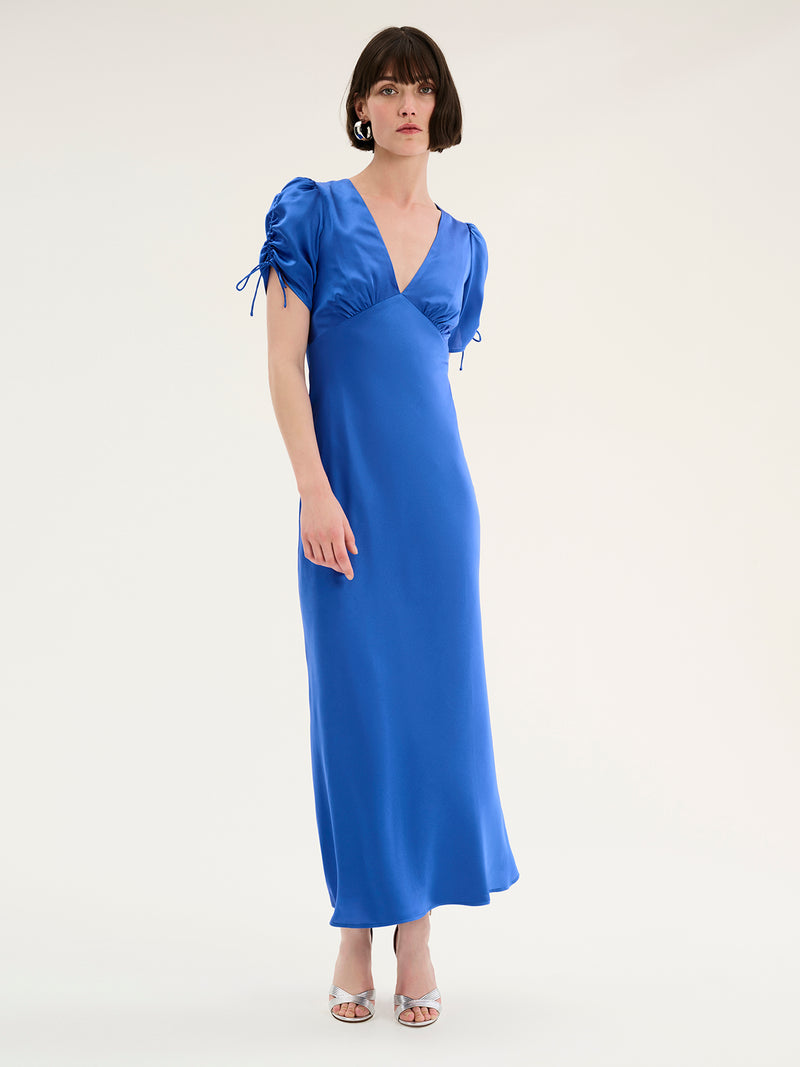 Jemima Dress in Cobalt