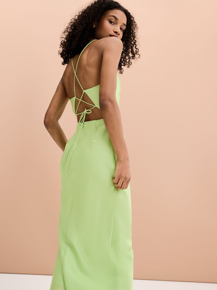 Apple green outlet gown