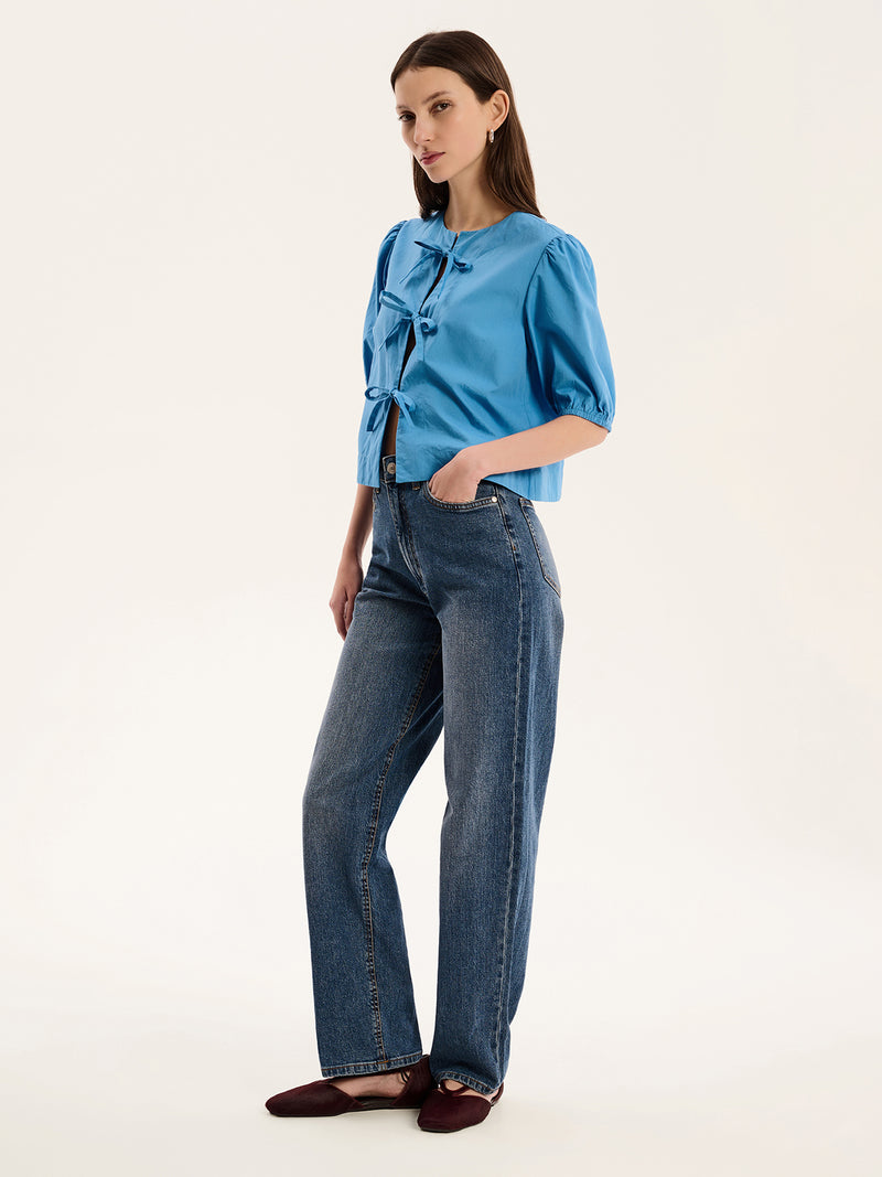 Apollo Blouse in Blue