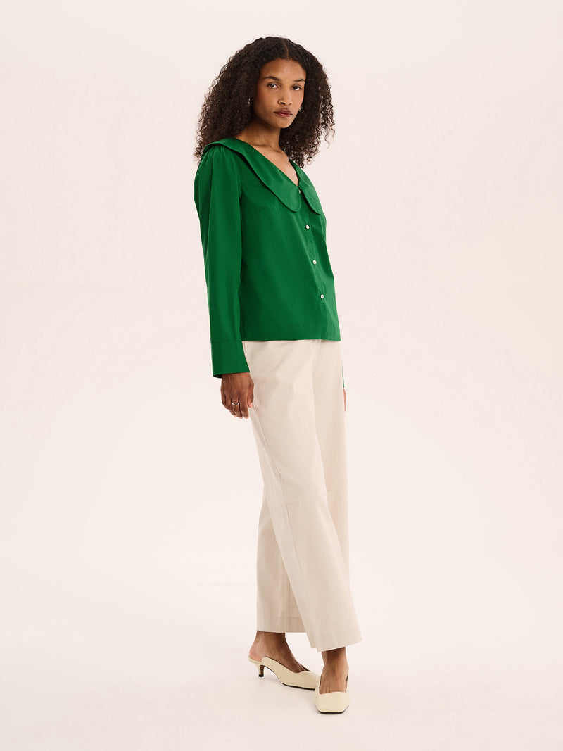 Caitlin Blouse in Green