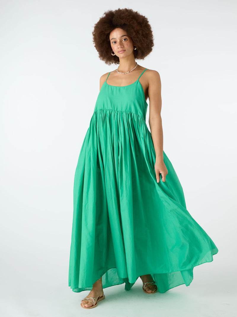 Thora Maxi Dress in Green