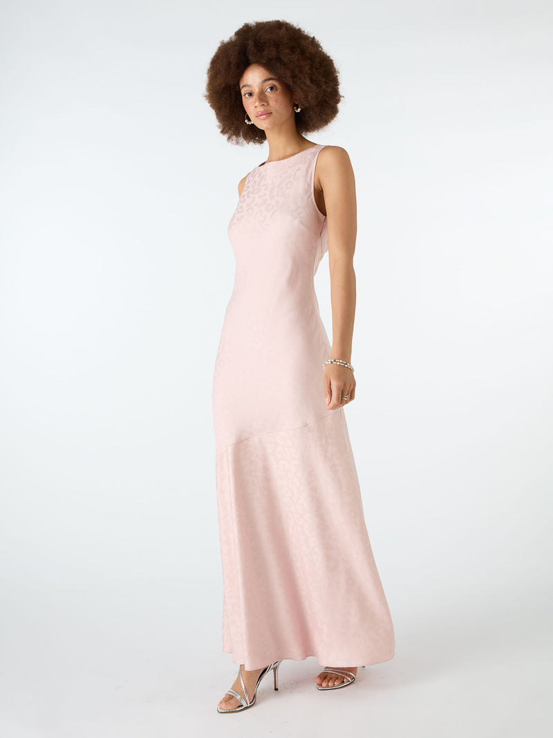 Ilona Column Dress in Pink