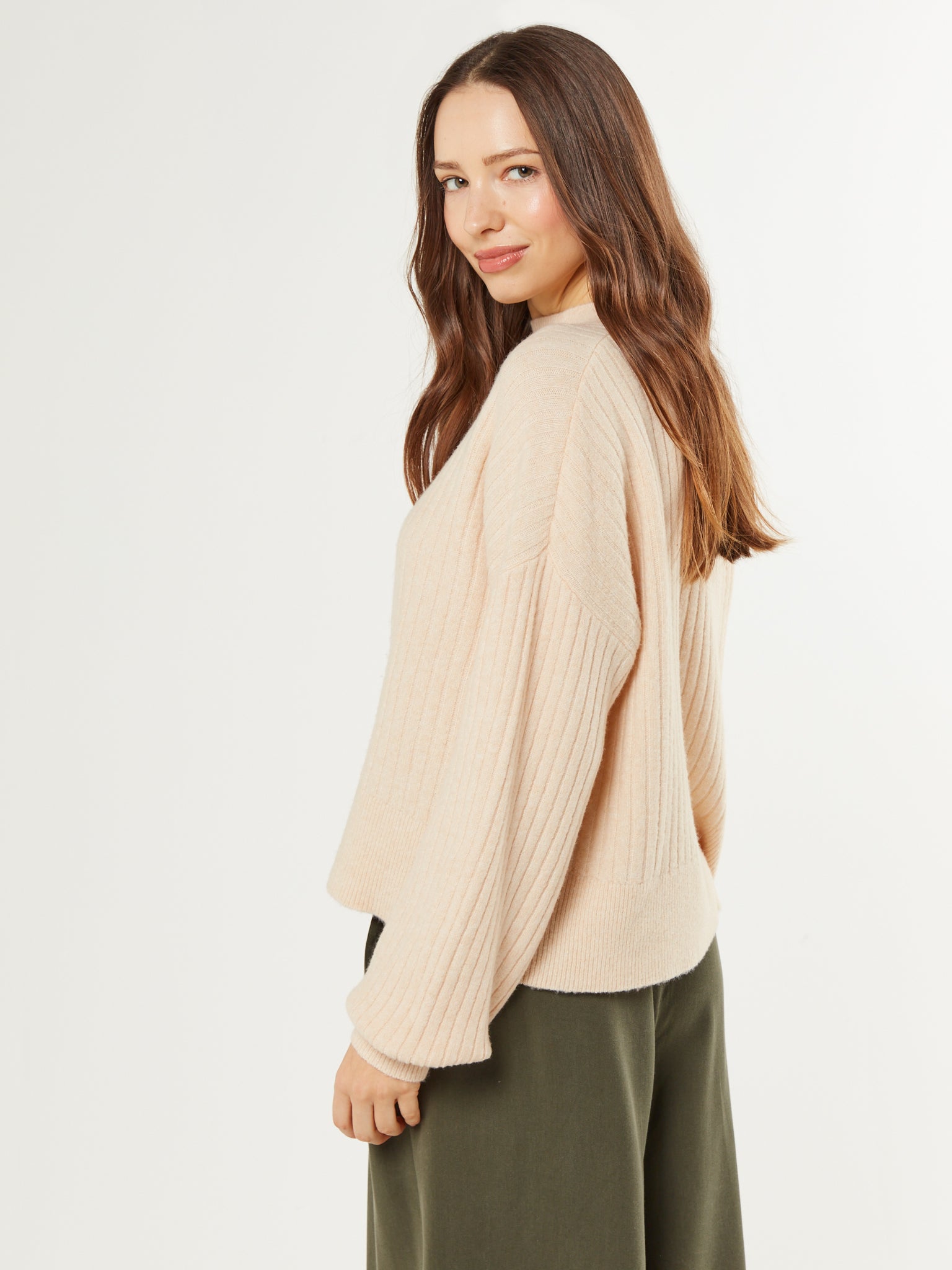 Weekday mona discount rib detail jumper