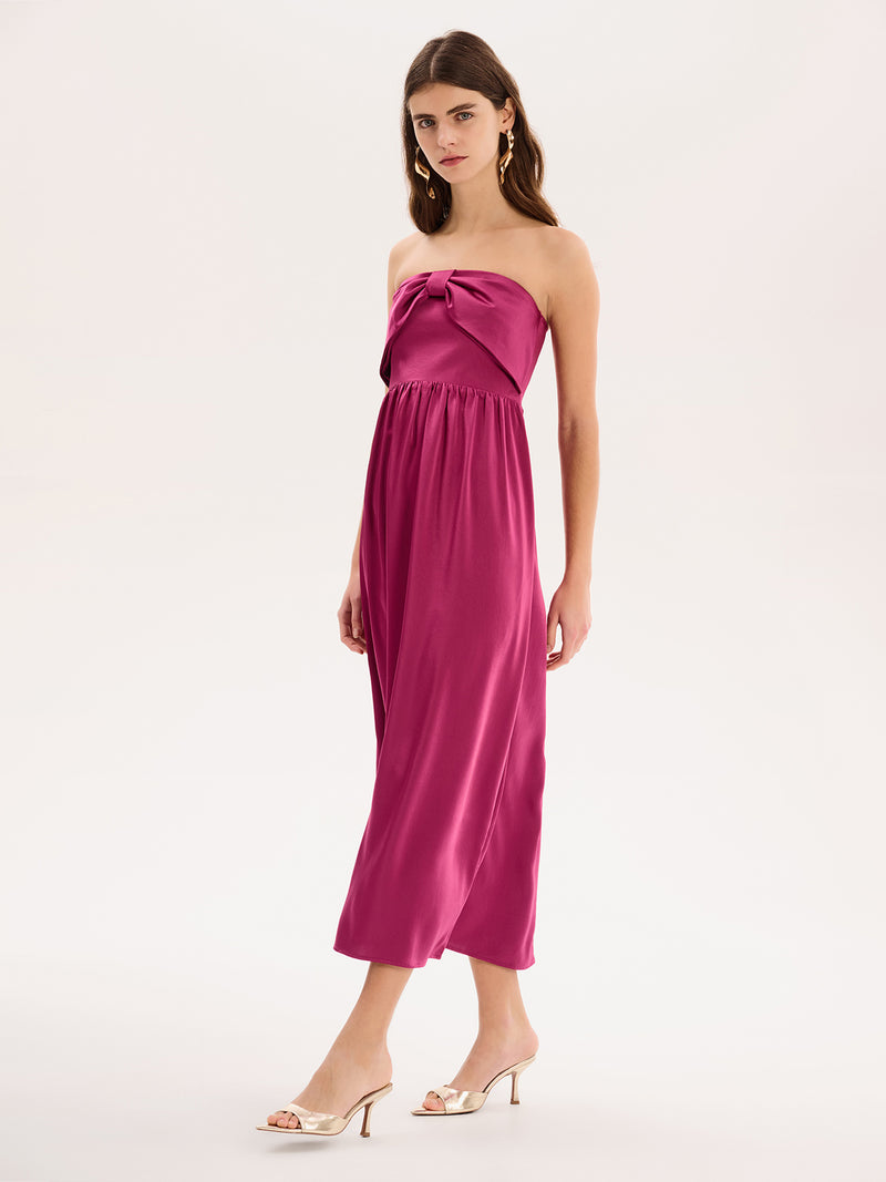 Millie Dress in Magenta