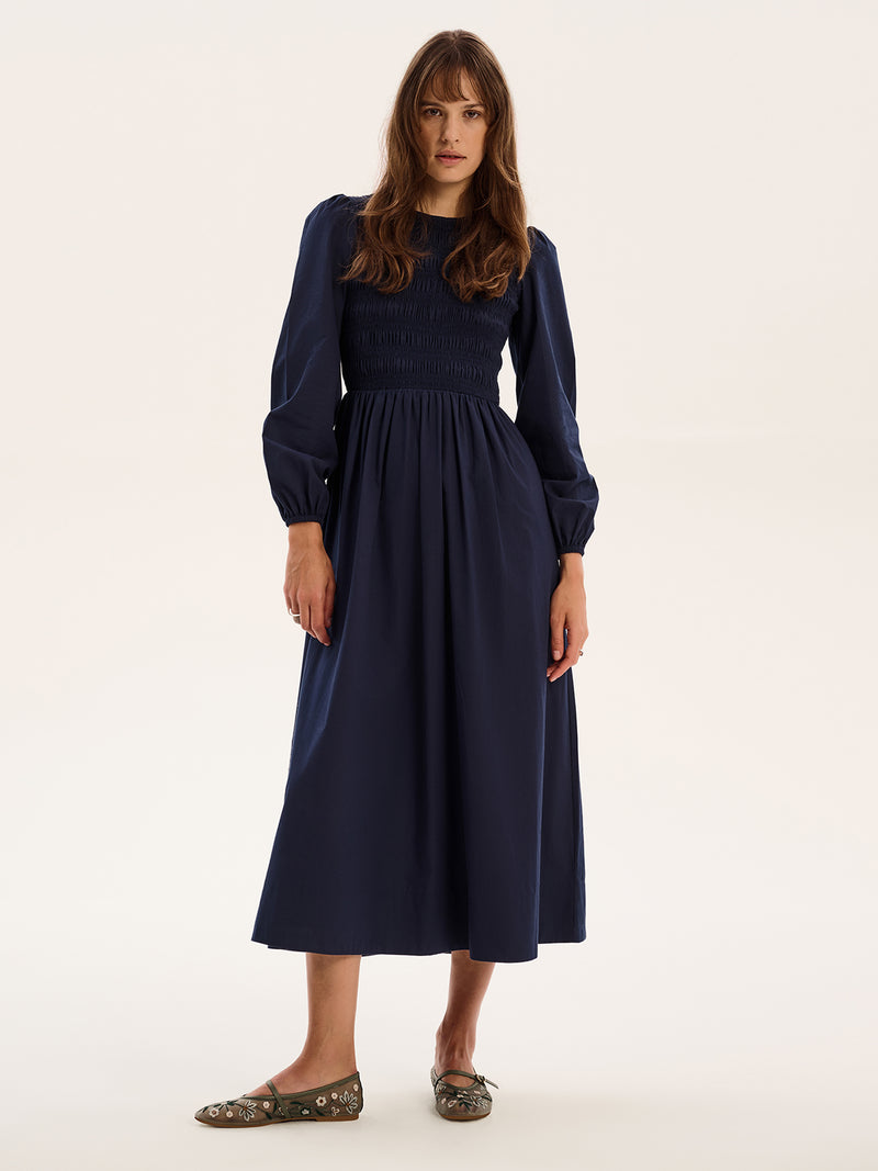 Saint Dress in Navy