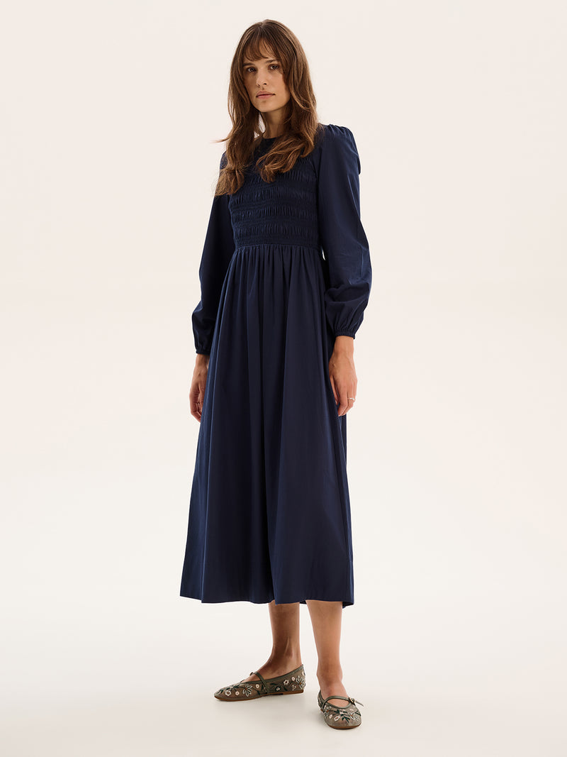 Saint Dress in Navy