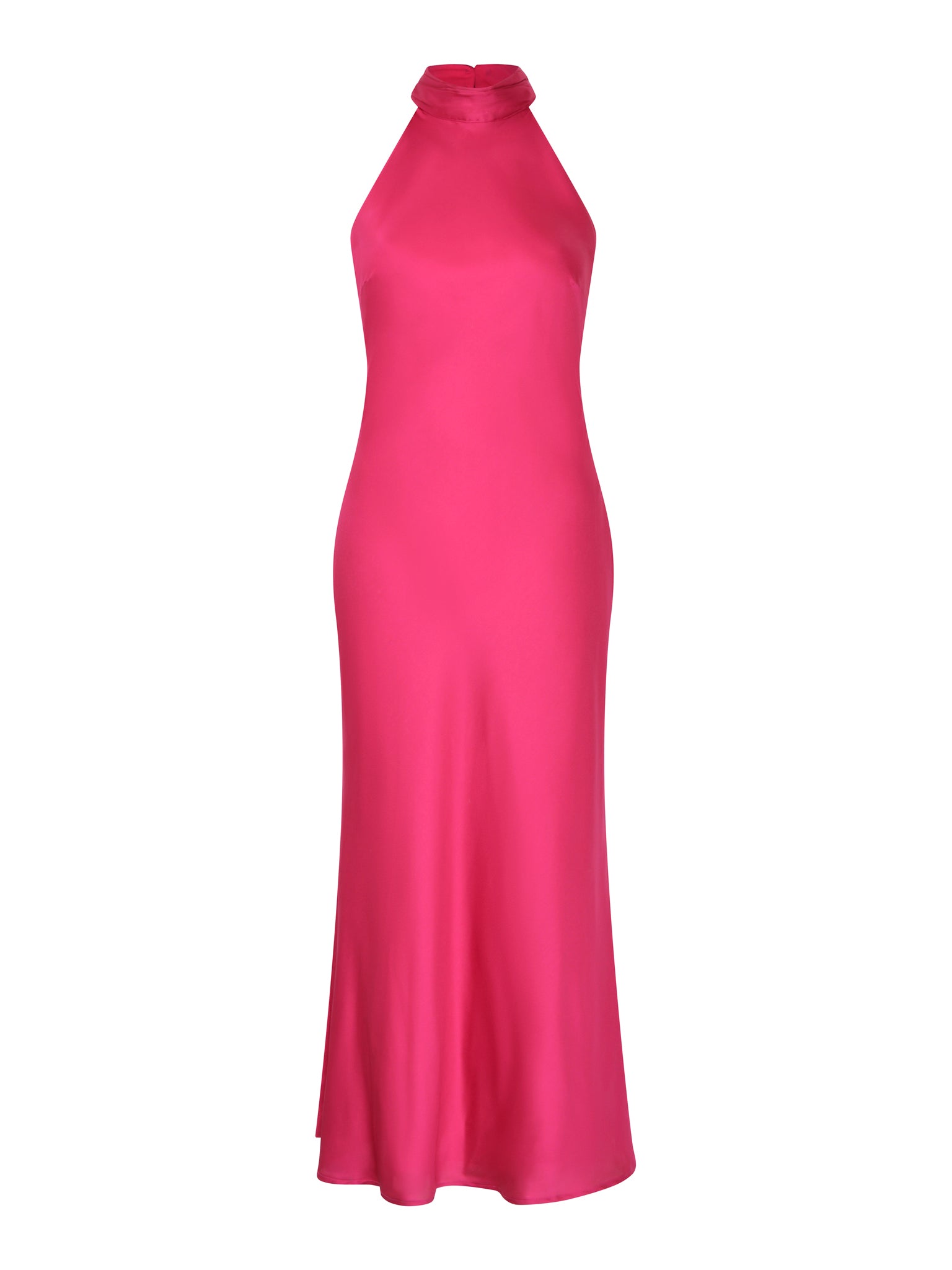 Seychelles Drape Back Detail Dress in Magenta | OMNES | Dresses ...